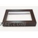 Shadowbox Gallery Wood Frames - Brown, 5 x 7, Wood Shadow Box Frame By The Simple Things,USA   